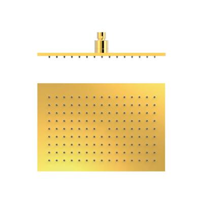 Hoofddouche Tres Selection | 22x32 cm | Rechthoek | 24k Goud glans