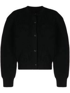 JNBY cardigan à détails nervurés - Noir