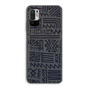 Marrakech print: Xiaomi Redmi Note 10 5G Transparant Hoesje