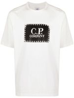 C.P. Company t-shirt 30/1 en coton à logo imprimé - Blanc