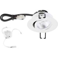 EVN PC20D60140 EVN Lichttechnik LED-inbouwlamp LED LED vast ingebouwd 6 W Wit