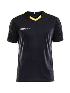 Craft 1905583 Progress Contrast Jersey JR - Black/Yellow - 134/140