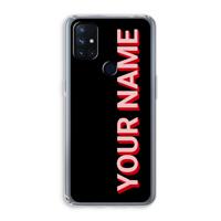 Namecase: OnePlus Nord N10 5G Transparant Hoesje