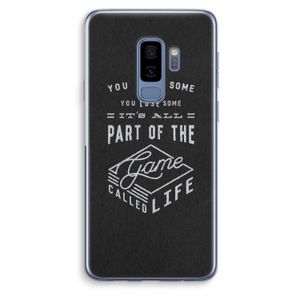 Life: Samsung Galaxy S9 Plus Transparant Hoesje