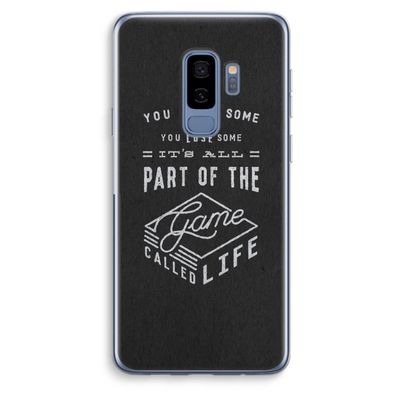 Life: Samsung Galaxy S9 Plus Transparant Hoesje
