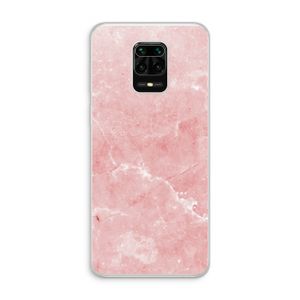 Roze marmer: Xiaomi Redmi Note 10 Lite Transparant Hoesje