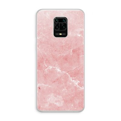Roze marmer: Xiaomi Redmi Note 10 Lite Transparant Hoesje