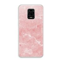 Roze marmer: Xiaomi Redmi Note 10 Lite Transparant Hoesje