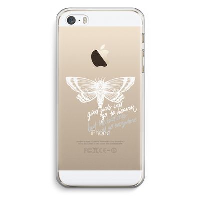 Good or bad: iPhone 5 / 5S / SE Transparant Hoesje