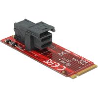 Adapter M.2 Key M > SFF-8643 NVMe Serial-ATA controller