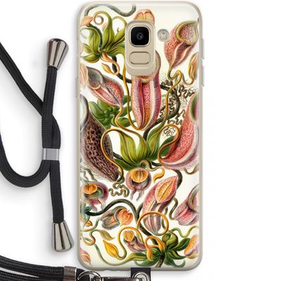 Haeckel Nepenthaceae: Samsung Galaxy J6 (2018) Transparant Hoesje met koord