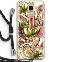 Haeckel Nepenthaceae: Samsung Galaxy J6 (2018) Transparant Hoesje met koord