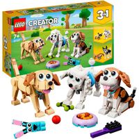 Creator 3-in-1 - Schattige honden Constructiespeelgoed - thumbnail