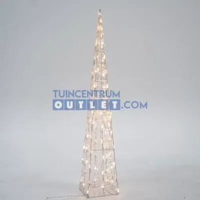 LED piramide acryl steady H89cm