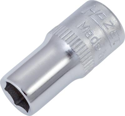 HAZET Dopsleutel 850A-1/4 · 1/4 inch (6,3 mm) vierkant hol · Buiten-zeskant-tractieprofiel · SW 1/4?