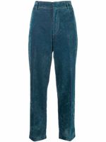 Forte Forte pantalon slim en velours - Bleu