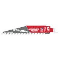 Milwaukee Multimateriaal: Zware WRECKER™ Carbide Getande Sloopbladen | TCT WRECKER 150mm x 6 Tpi | 1 pc - 48475241