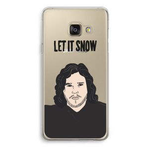 Let It Snow: Samsung Galaxy A3 (2016) Transparant Hoesje