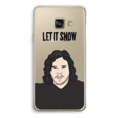 Let It Snow: Samsung Galaxy A3 (2016) Transparant Hoesje