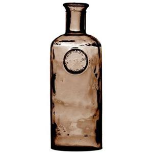 Natural Living Vaas Olive Bottle - kastanje - glas - D13 x H27 cm