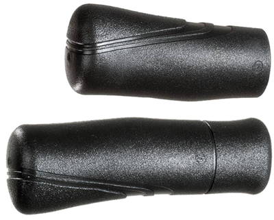 Herrmans Handvatset 91b - 90/120 mm - zwart - 15 sets in werkplaatsverpakking