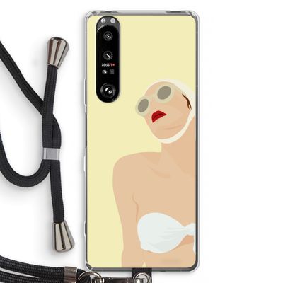 Summer: Sony Xperia 1 III Transparant Hoesje met koord