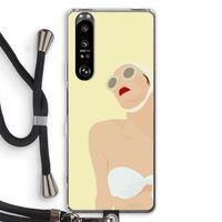 Summer: Sony Xperia 1 III Transparant Hoesje met koord