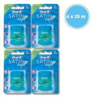 Oral-B Flosdraad - 25 meter - Mint - 4 stuks