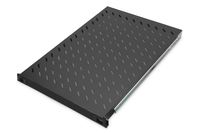 Digitus DN-19 TRAY-2-1000SW 19 inch Apparaatbodem voor patchkast 1 HE Uittrekbaar Geschikt voor kastdiepte: 1000 mm Zwart - thumbnail