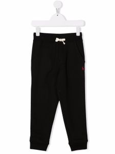 POLO RALPH LAUREN KIDS pantalon de jogging à logo brodé - Noir