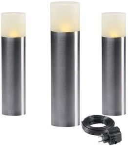 GARDEN LIGHTS STAANDE LAMP OAK SET