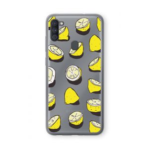 When Life Gives You Lemons...: Samsung Galaxy A11 Transparant Hoesje