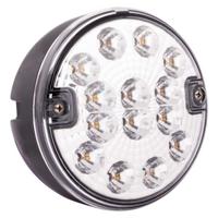 Ac hteruitrijlicht 140 mm. 12-24v led *