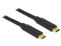 Delock 85527 USB 3.1 Gen 1 (5 Gbps) kabel Type-C naar Type-C 2 m PD 5 A E-Marker