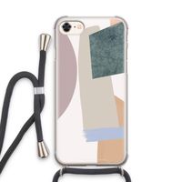 Lindo: iPhone 8 Transparant Hoesje met koord