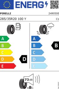 Pirelli P zero f01 285/35 R20 100Y PI2853520YZEF01