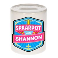 Kinder spaarpot voor Shannon     -