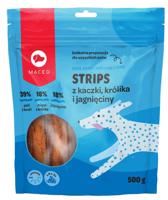 MACED Duck, rabbit and lamb strips - Hondensnack - 500g