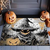 halloween decoraties deurmat pompoen vogelverschrikker keuken mat vloermat antislip gebiedskleed oliebestendig tapijt binnen buiten mat slaapkamer decor badkamer mat entree tapijt Lightinthebox