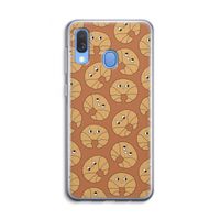 Croissant: Samsung Galaxy A40 Transparant Hoesje