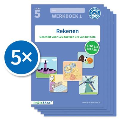 Rekenen werkboek 1 (Set van 5) (Paperback)