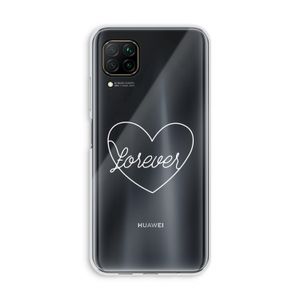 Forever heart pastel: Huawei P40 Lite Transparant Hoesje