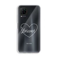 Forever heart pastel: Huawei P40 Lite Transparant Hoesje