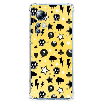 Extreme Case Xiaomi 12 Lite Punk Geel Extreme Case Xiaomi 12 Lite Punk Geel