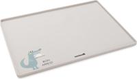 Beeztees Puppy Placemat Humy - Hondenvoerbak - Silicone - Grijs - 40x30x1 cm