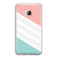 Strepen pastel: HTC U Play Transparant Hoesje