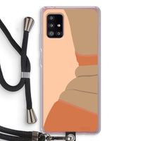 Bikini: Samsung Galaxy A51 5G Transparant Hoesje met koord