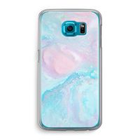 Fantasie pastel: Samsung Galaxy S6 Transparant Hoesje