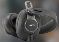 AKG K371-BT Headset Bedraad en draadloos Hoofdband Oproepen/muziek Bluetooth Zwart - thumbnail