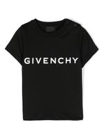 Givenchy Kids t-shirt en coton à logo imprimé - Noir - thumbnail